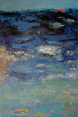 « Série des battures » huile sur toile 24x36 pouces      1500$