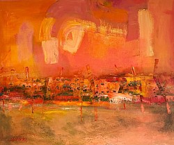 « Résistance »  médium-mixte 30x36 pouces               1650$